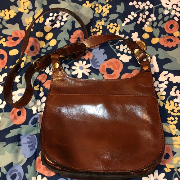 Patricia Nash Brown Leather Shoulder Bag - Picture 5 of 11